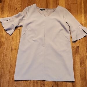 Simply Styled Women's Tunic - Soft Tan- Gray Size Xl